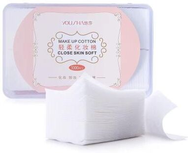 Inspired Finds Premium 1000PCS Disposable Cotton Pads Set Soft Makeup Remover & Facial Cleansing Wipes 1 Pc