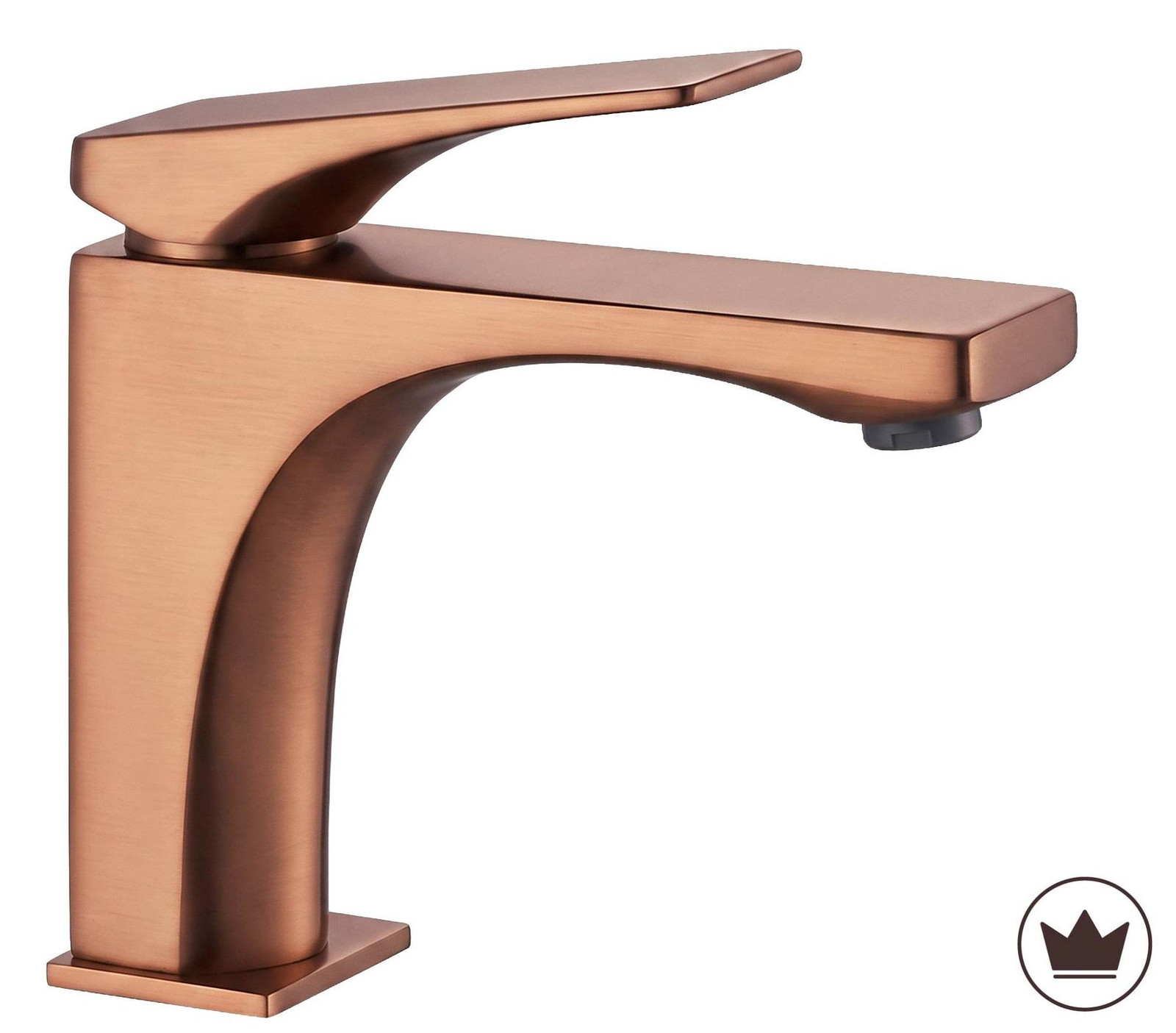 Rea Wastafelkraan Premium Joe Brush Copper Low