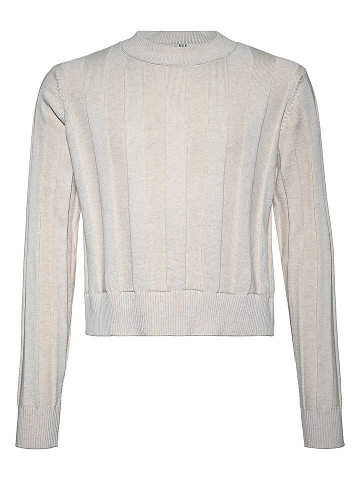 Blue Effect Pullover in Creme - 176