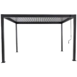 MWH Pavillon Lino 300 x cm Aluminium Grau