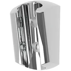 AqvaZone AqvaShower Konuswandhalter 005539150 ABS starr, verchromt