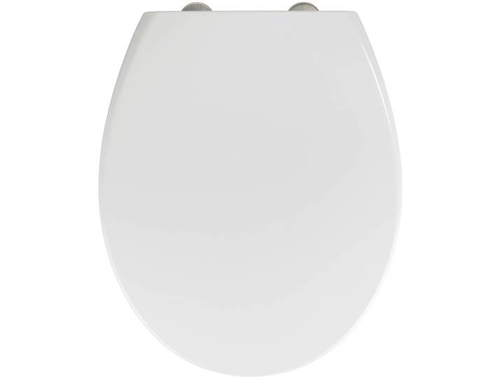 WC-Sitz WENKO Delos Family , weiß, B:37,5cm, Kunststoff, WC-Sitze, WC-Sitz, Softclose / Kindersitz / Kinderbrille