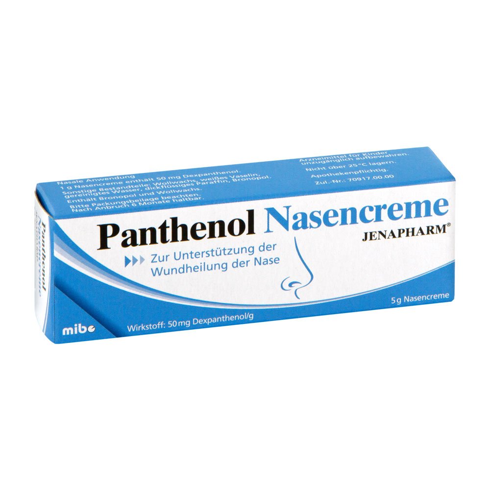 MIBE GmbH Arzneimittel Panthenol Nasencreme JENAPHARM 05541249