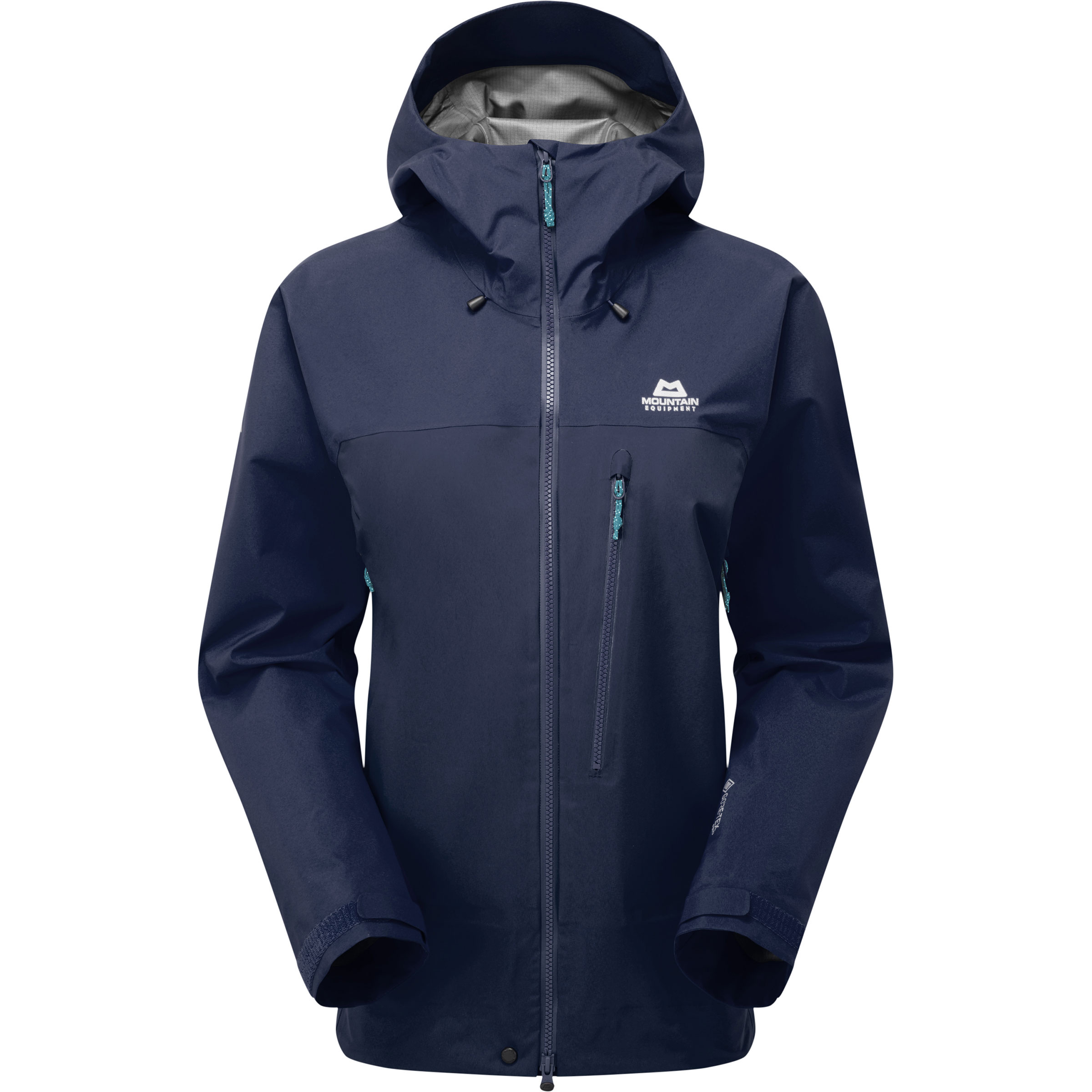 Mountain Equipment Manaslu Damen Regenjacke blau Größe S Bergsteigen | Hochtour Winddicht Wasserabweisend