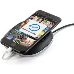 Sandisk iXpand Base 64GB (15 W), Wireless Charger, Schwarz