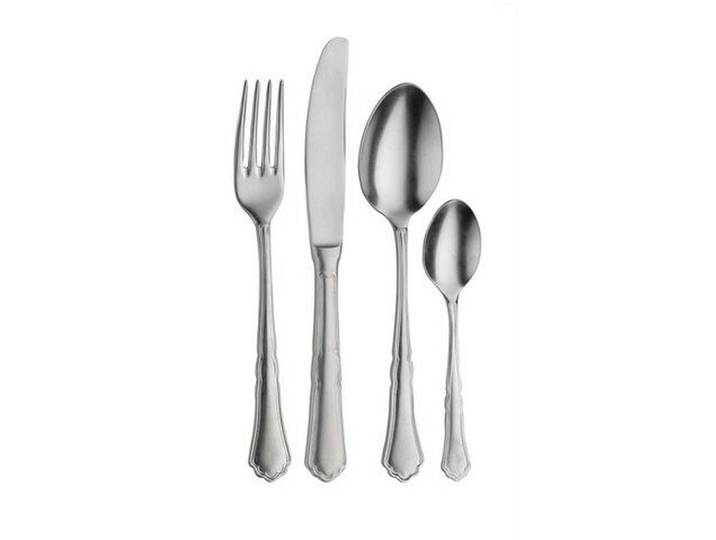 Pintinox Besteckset Settecento Stone Washed, Edelstahl, Metall, 24-teilig, 7x5.3x25.5 cm, ISO 9001, rostfrei, lebensmittelecht, Essen & Trinken, Besteck, Besteck-Sets