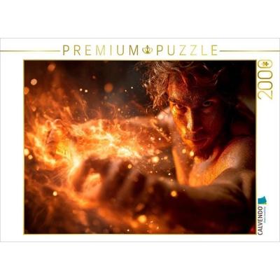 CALVENDO Puzzle Meister des Feuers | 2000 Teile Lege-Größe 90x67cm Foto-Puzzle für glückliche Stunden