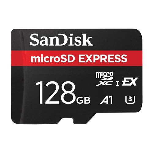SanDisk MicroSDXC UHS-I geheugenkaart, 128 GB, zwart