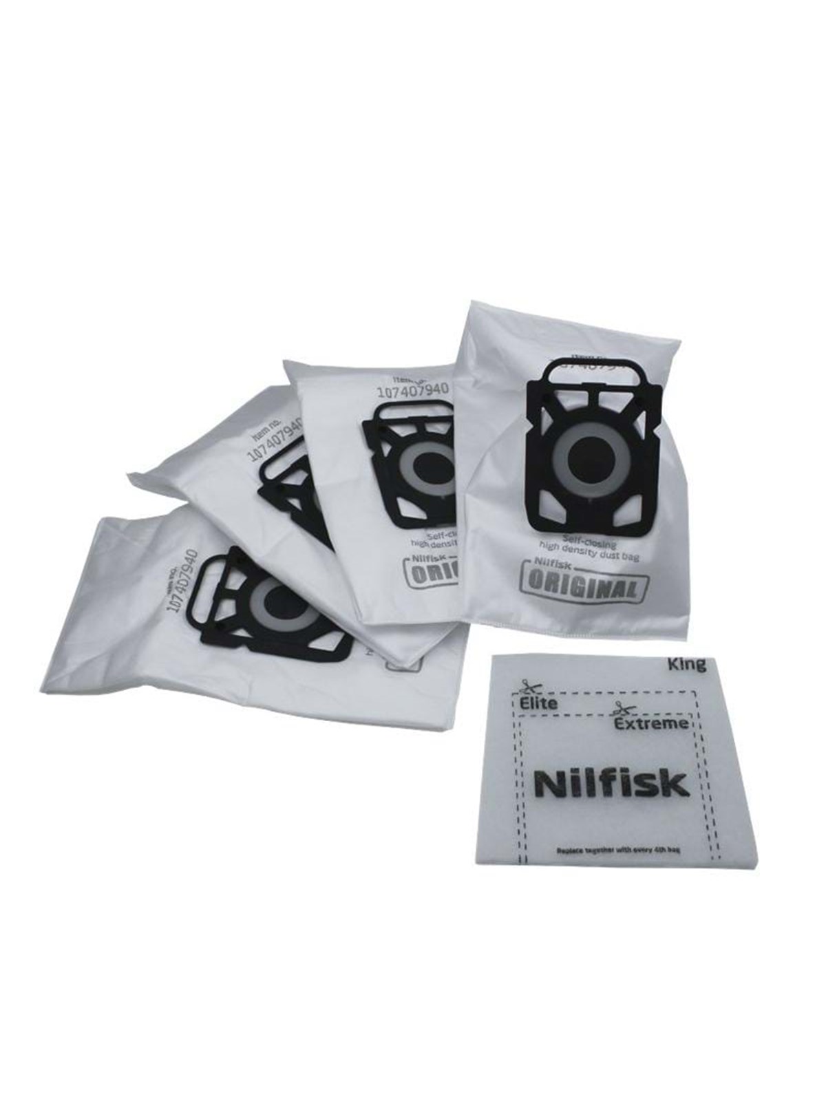 Nilfisk Staubsaugerbeutel für Elite