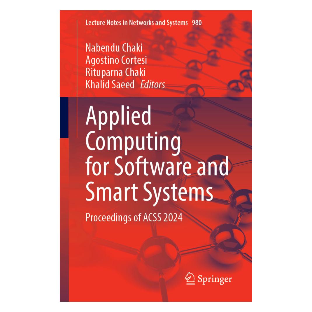 Springer Applied Computing for Software and Smart Systems (Englisch, Softcover, Agostino Cortesi, Rituparna Chaki) (61519418)