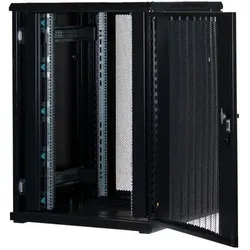 Rockstable 19" 22 HE 800x800x1200mm (22 HE), Serverschrank, Schwarz