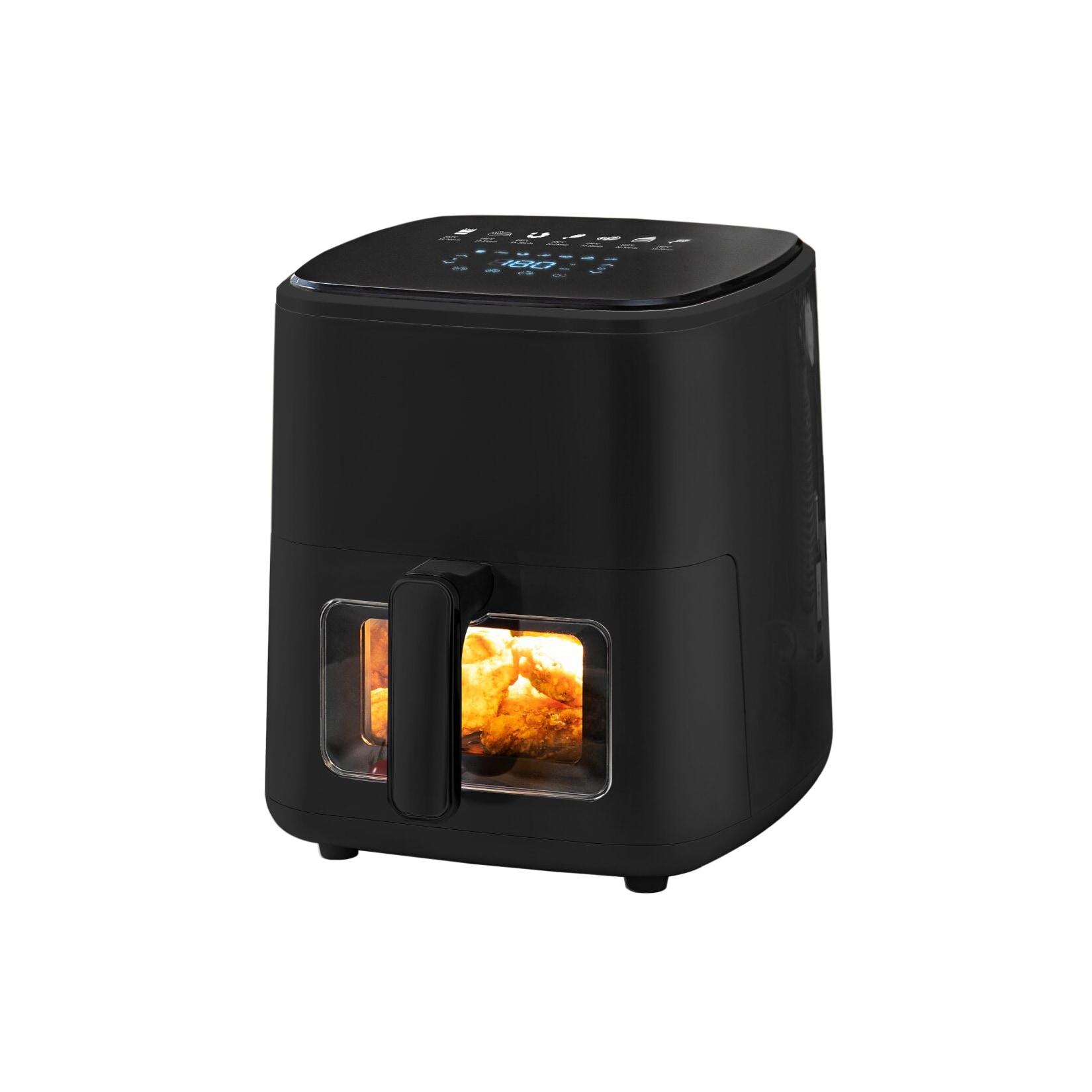 Melchioni MARIANNA NEW Heißluftfritteuse 5L – 1700W, Digitaldisplay,