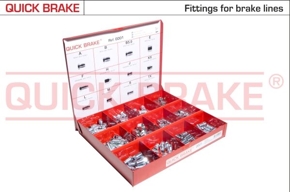 Quick Brake Sortiment, Armaturen 171-0001