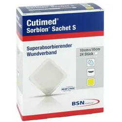 Cutimed Sorbion Sachet S 10x10cm 24 ST