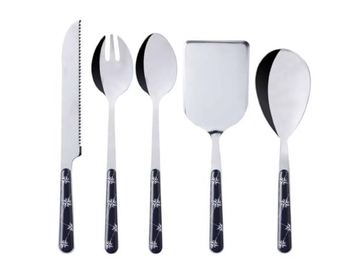 Besteck Set Koch- und Küchen Set 5 teilg., Northwind, Edelstahl und Kunststoff