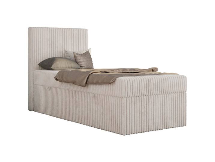 JUGENDBETT TILIO 90/200 - Beige - H4 - Links Seite