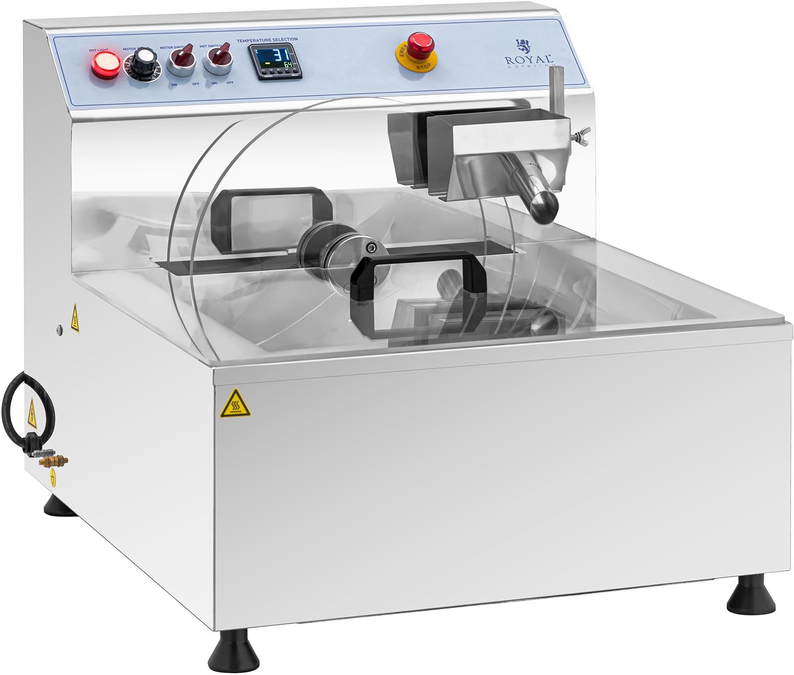 Chocolate Melting Pot - stainless steel - 960 W - 15 l - Royal Catering RC-CMM03