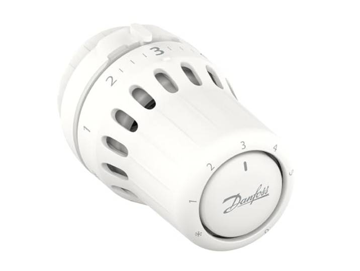 Danfoss 015G3098 React RA Click thermostaatkop, wit RAL 9016, M