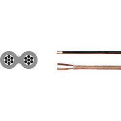 HELU 40188 Lautsprecherkabel 2 x 6 mm² Transparent 100 m