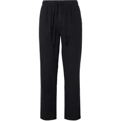 Tchibo - Flanell-Relaxhose - Herren - Gr. L - bordeaux/gestreift
