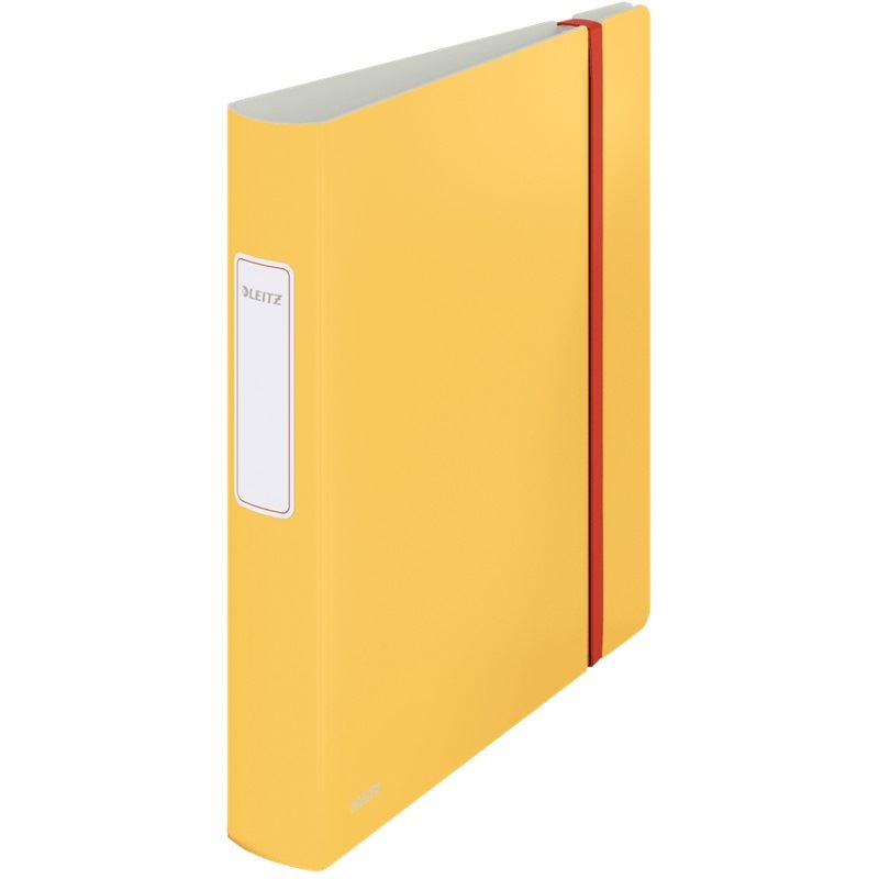 LEITZ Active Cosy Ordner warmes gelb stabile Pappe 6,5 cm DIN A4