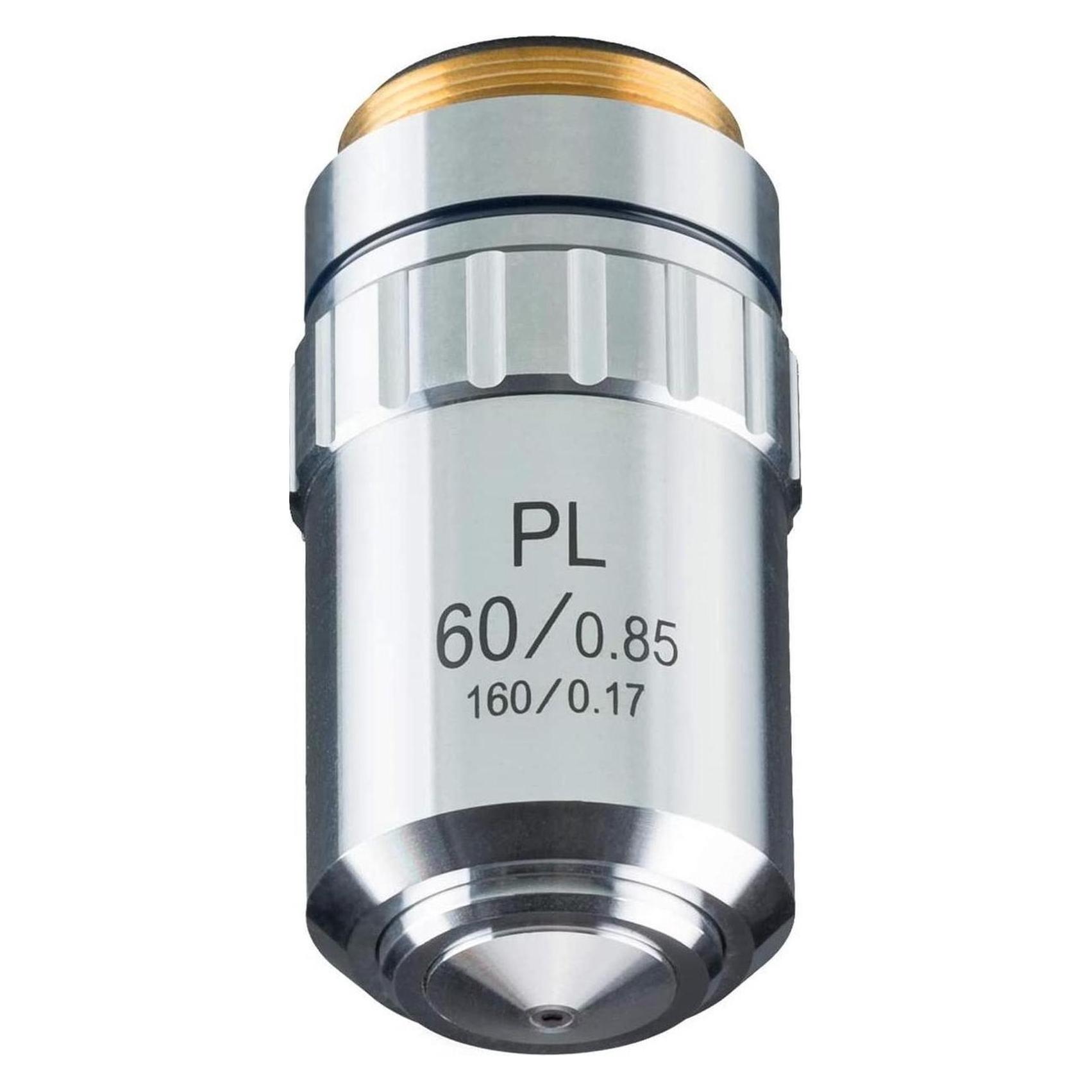 Bresser Optik DIN-PL 60x, planachromatisch 5941560 Mikroskop-Objektiv Passend für Marke (Mikroskope) (5941560)