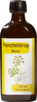 Berco-ARZNEIMITTEL FENCHELSIRUP Berco 250 ml 04511186