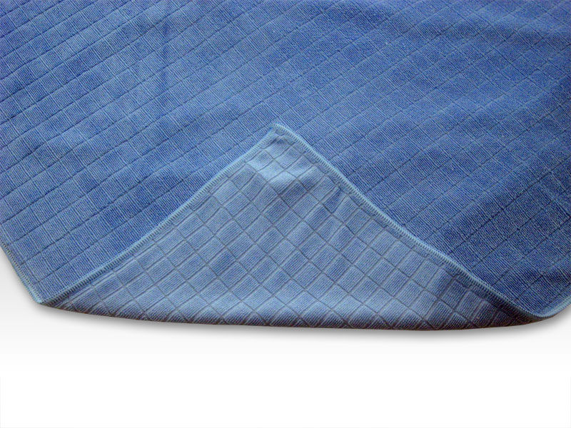Axis Line   profi Microfaser Glaspoliertuch Blau 50 x 60cm   premium Qualität