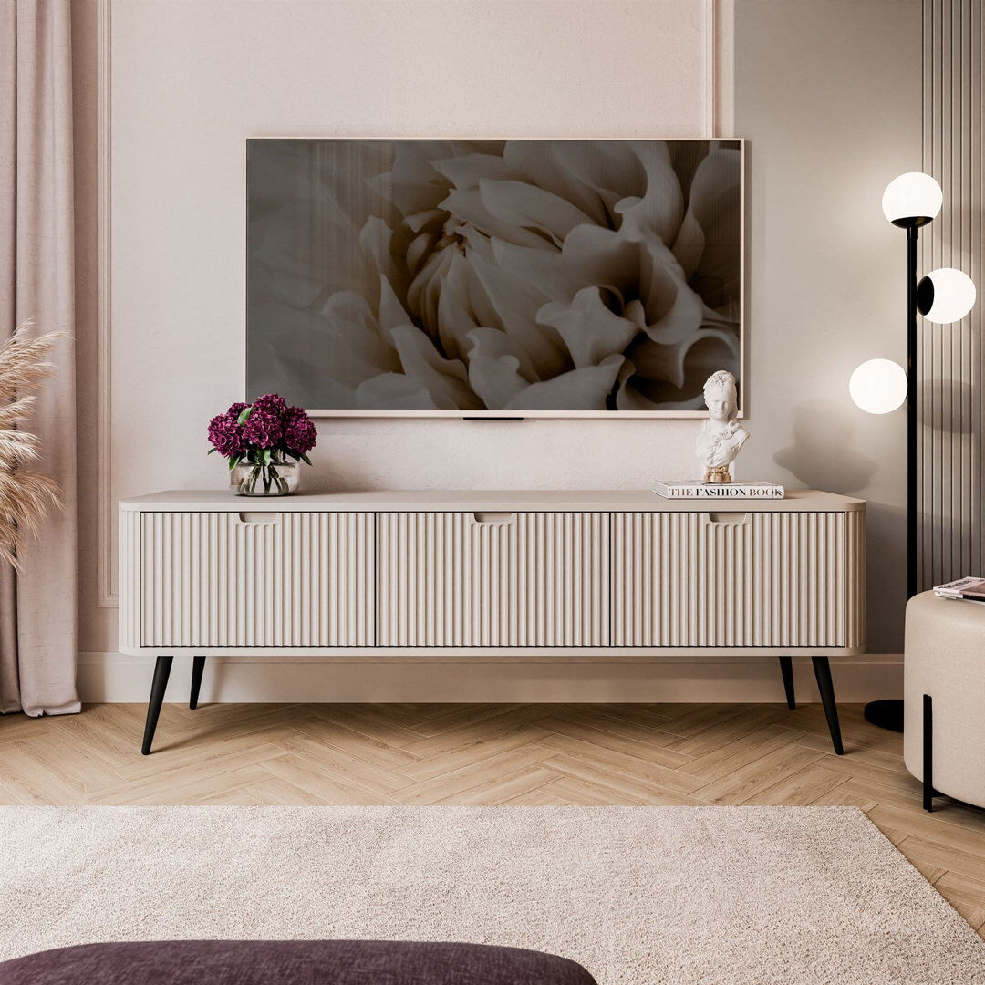 George Oliver Morty TV Stand Cashmere