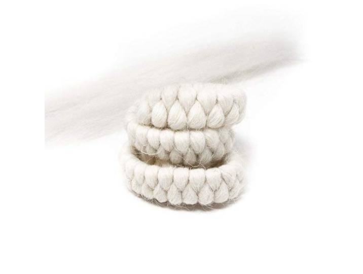 Mehron Crepe Hair - Wit
