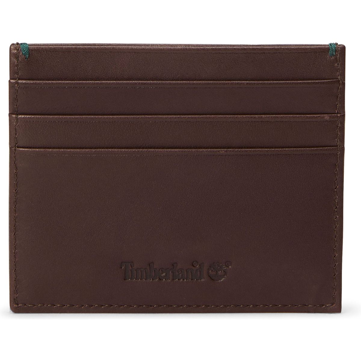 Timberland Mens Riverton Leather Card Holder dark brown OS TB0A5RP92421-OS