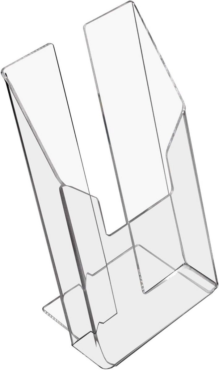 Brochurehouder Acryl Flyer Display DIN A6 Transparant