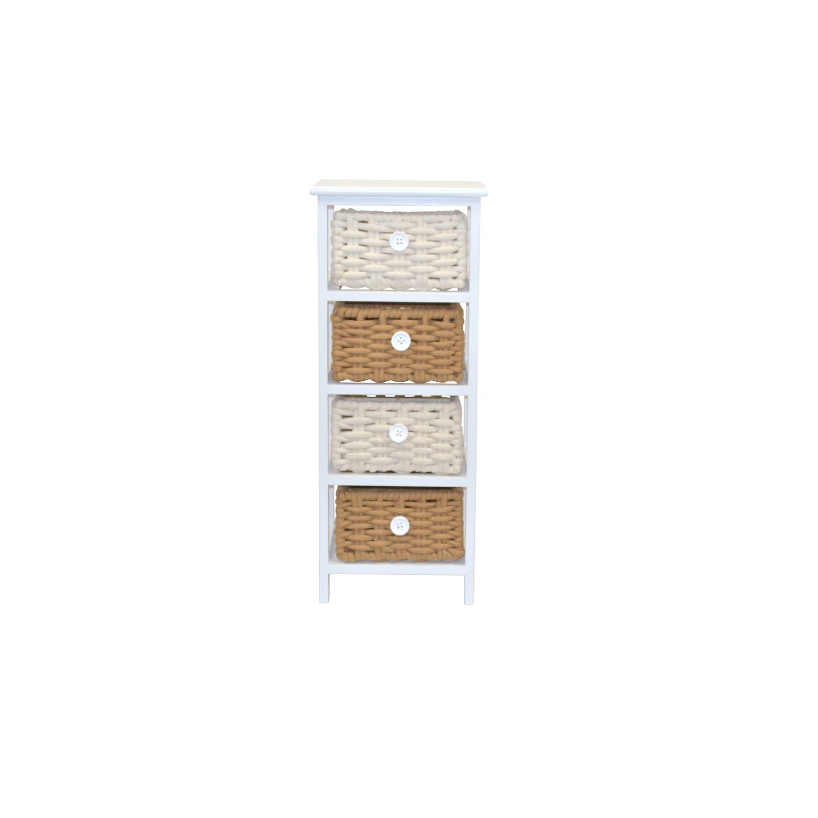 möbel direkt online Regal mit 4 Körben Luisa