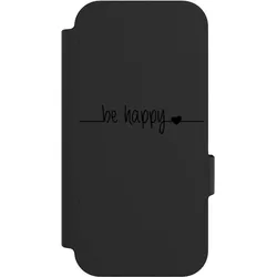 Nivocase Klapphülle für Google Pixel 10 Handyhülle aus Kunst Leder NIVOflip schwarz Glück Statement Motiv (Google Pixel 10), Smartphone Hülle, Schwarz