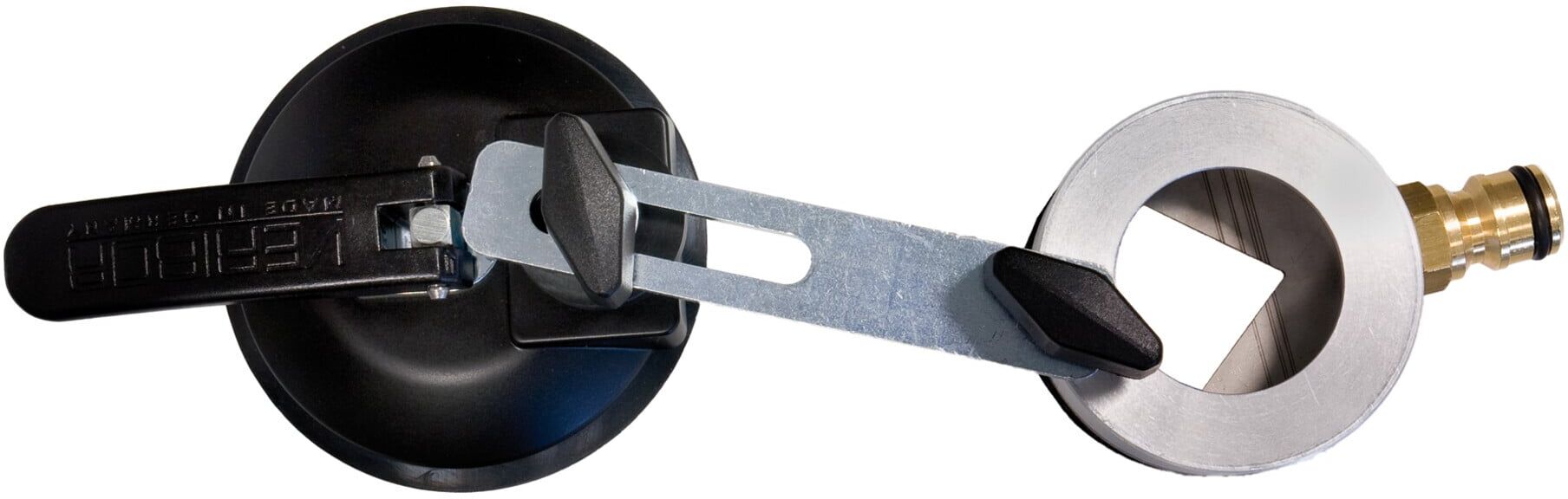 Eibenstock ABH200 Anbohrhilfe aus Kunststoff und Metall mit Bohrschablone für Kernbohrungen bis Ø 200 mm - 3583A000)