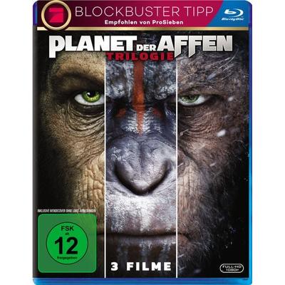 Planet der Affen Triologie [3 BRs], Blu-ray