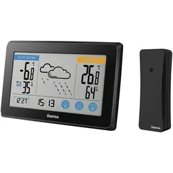 Hama Touch - Wetterstation - kabellos - Schwarz