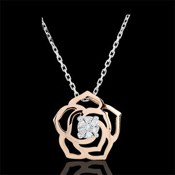 Edenly Collier Frische - Wahrhaftige Rose - RosÃ©gold - 9 Karat