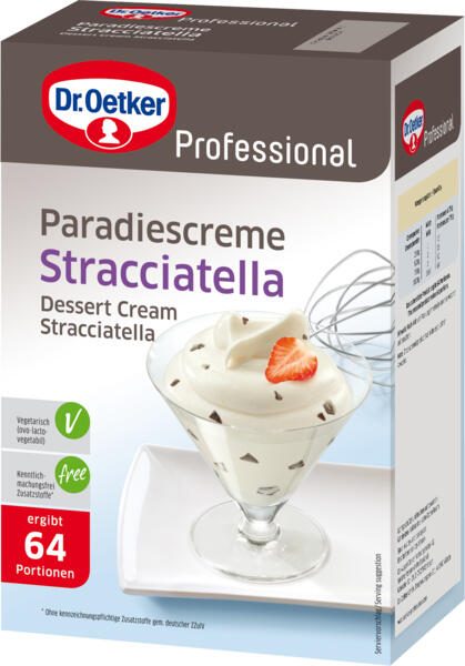 Dr. Oetker Paradiescreme Stracciatella 1,0 kg 763091000