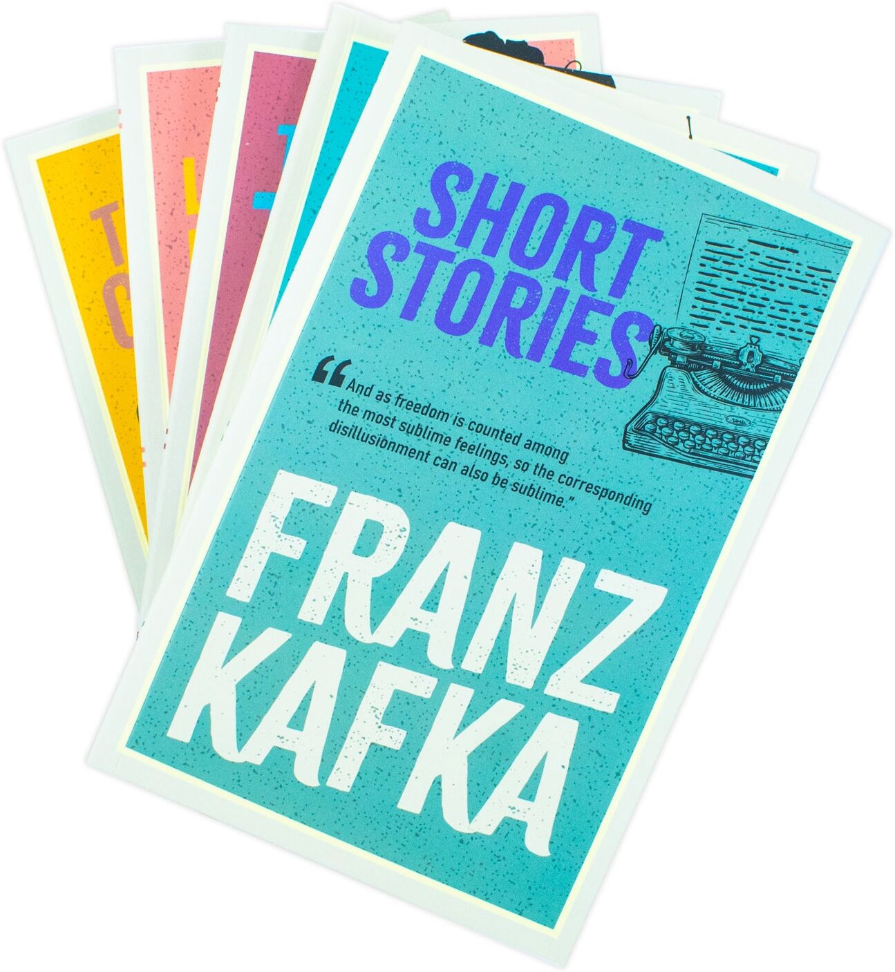 Wilco Books Franz Kafka Curated Works 5 Books Collection Set - The Trial, The Metamorphosis, The Castle, Short Stories & Letters to Milena - Paperback - Age 12+