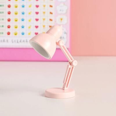 Uplifted Finds Portable LED Mini Desk Lamp With Clip   USB Powered Reading Light For Bedroom, Dorm & Study pink