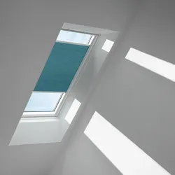 VELUX Wabenplissee Petrol 1173, S04, Aluminiumschiene,GGU,Solar,VELUX