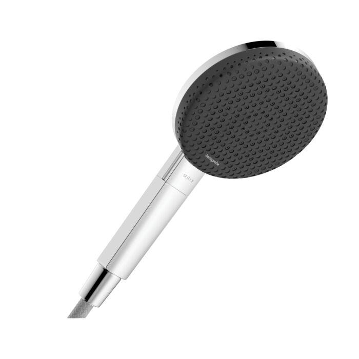 hansgrohe Raindance Alive Select S 24511000 wassersparend, 125 mm Duschkopf, 3 Strahlarten, chrom