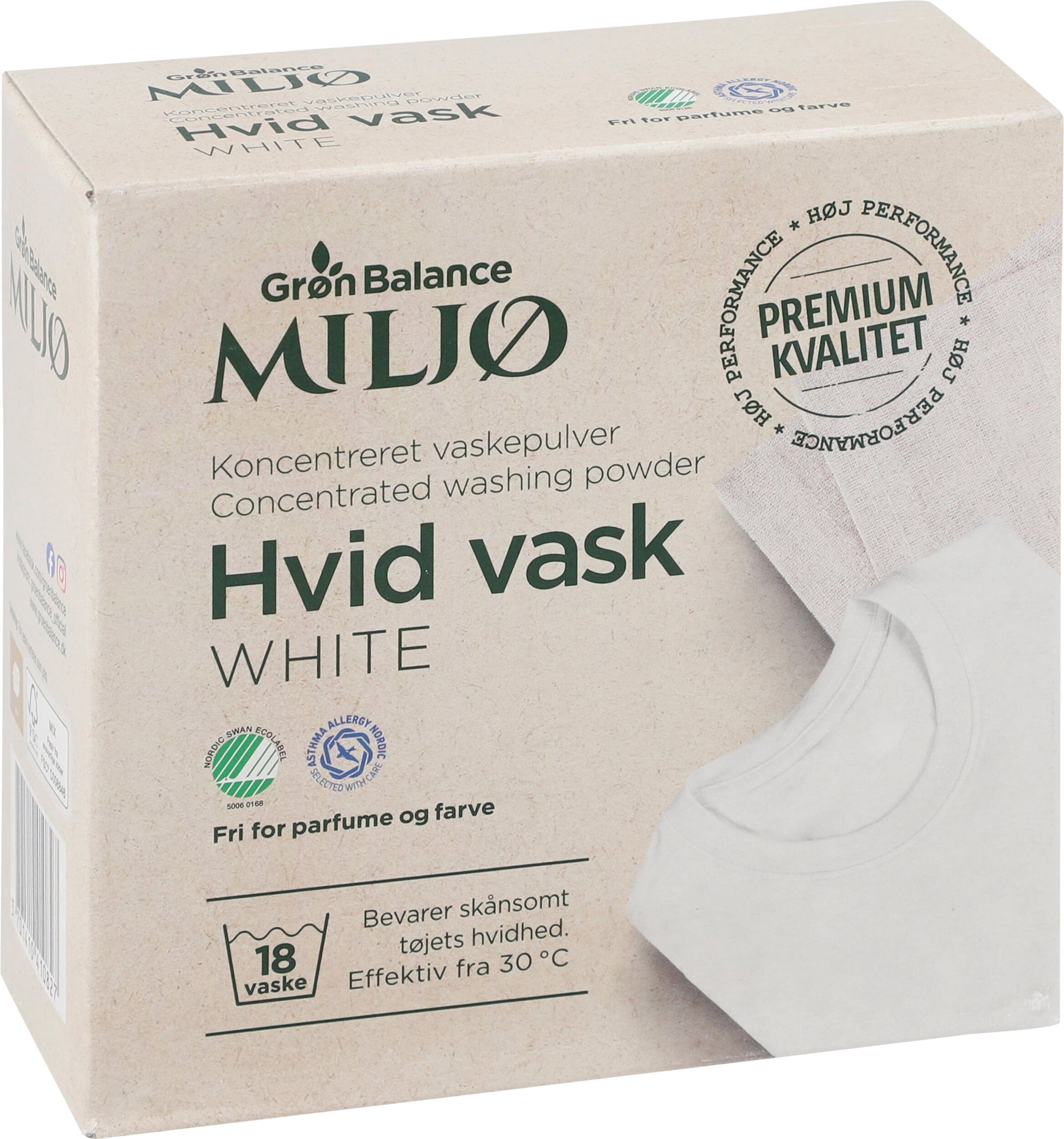 Grøn Balance Konzentriertes Vollwaschmittel 785g - 785 g