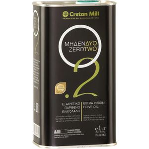 Cretan-Mill Olivenöl 0,2, extra nativ, hoher Polyphenolgehalt, aus Kreta in Griechenland, im Kanister, 1 Liter