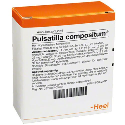 Pulsatilla Compositum Ampullen 100 St