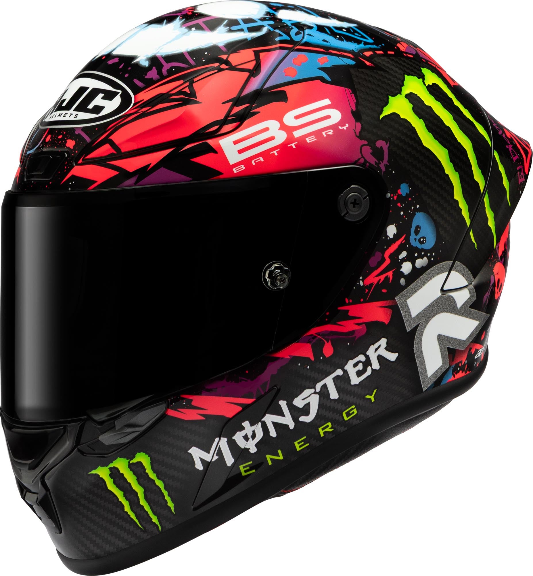 HJC RPHA 1 V2 Carbon Funky Diablo Helm 18312505