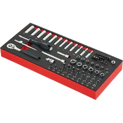 FACOM Schaumstoffmodul 1/4", 66tlg