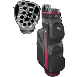 Wilson Staff I-Lock 4.0 Cart Bag schwarz/rot