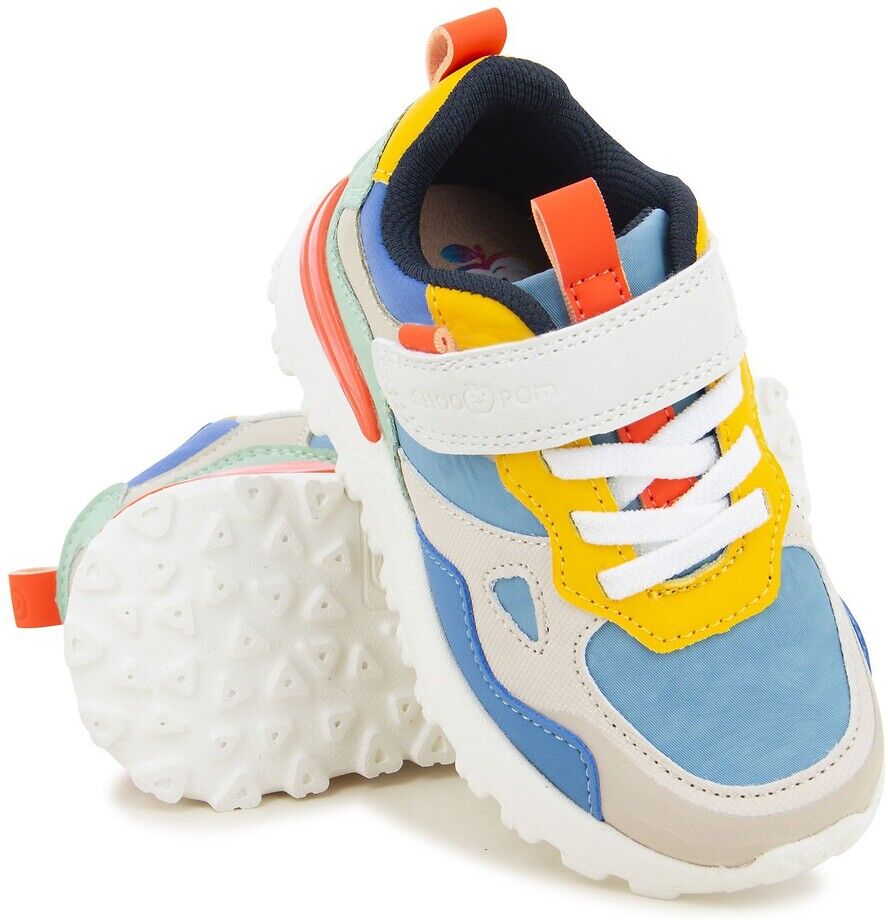 SHOO POM Baskets à scratch et à lacets élastiqués JOGGY